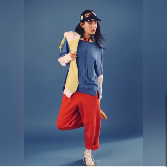 FP Movement Plie Twofer Layer in Light Cobalt - Picture 2 of 4